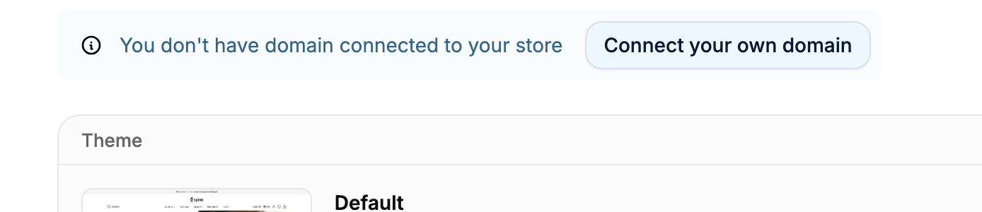 Connecting a domain to Spree commerce