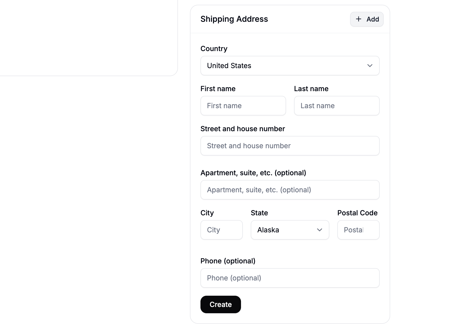 Adding a shipping address to a customer in Spree Commerce