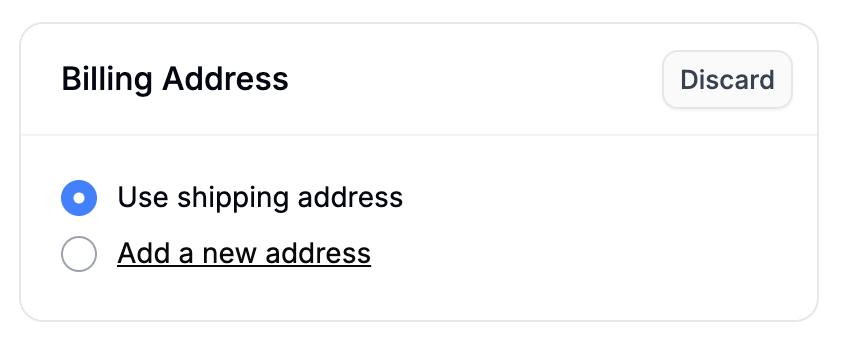 Editing the customer billing address in the Spree dashboard